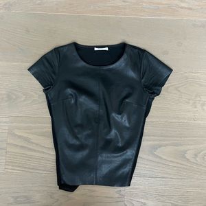 bailey44 leather front top
